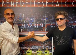 Paolo Montero confermato allenatore della Samb, firmato il rinnovo