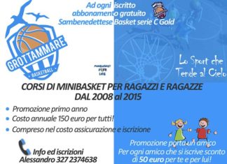 Nasce Grottammare Basketball, al via corsi di minibasket nella Perla dell’Adriatico