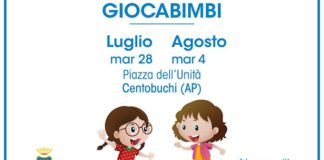 Monteprandone, “Giocabimbi”: piazza dell’Unità si trasforma in un grande parco giochi