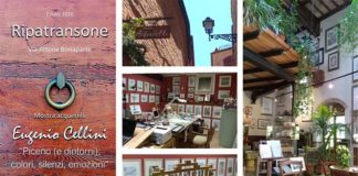 “Piceno e dintorni”, gli acquerelli di Eugenio Cellini in mostra nel suo studio di Ripatransone