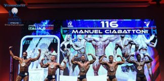 Il sambenedettese Manuel Ciabattoni è campione italiano di Bodybuilding