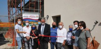 Nuovo ospedale di Amandola, il presidente Luca Ceriscioli in visita al cantiere