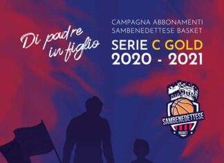 Samb Basket, “Di padre in figlio”: il 10 ottobre parte la campagna abbonamenti 2020/2021