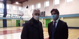 Acquaroli e Ceriscioli: «Lo sport non ha barriere, nuovo campo per i cestisti in carrozzina»