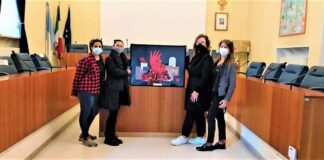 “Non metterci una pezza”, a Grottammare un’opera d’arte per dire no alla violenza sulle donne