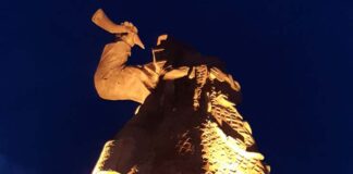 Il Monumento al Pescatore s’illumina di giallo per la Giornata Mondiale dell’Endometriosi