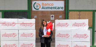 Amici del Banco Alimentare, il Club ha donato 300 uova di cioccolato all’associazione