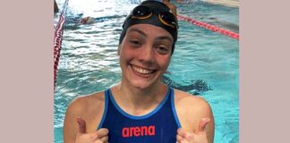 Nuoto, nuovo primato regionale per la sambenedettese Elena Capretta sui 100 farfalla