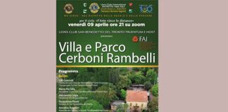 Villa e parco Cerboni Rambelli, un convegno del Lions Club e del Gruppo Fai di San Benedetto