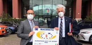Macerata Città Europea dello Sport 2022, cerimonia di premiazione al Coni