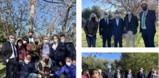 L’onorevole leghista Filippo Maturi in visita al canile comprensoriale.Tappa a Ripatransone