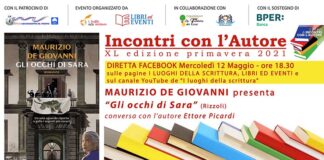 Incontri con l’autore, Maurizio De Giovanni presenta il suo libro “Gli occhi di Sara”
