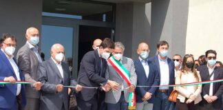 Acquaroli e Castelli a Tolentino per la consegna dei 25 nuovi appartamenti di Borgo Rancia