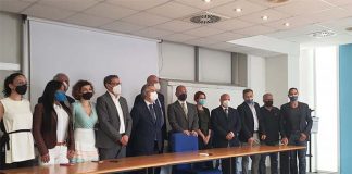 San Benedetto, il sottosegretario Battistoni in visita al Centro Agroalimentare Piceno