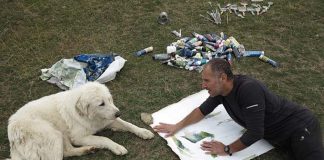 “Mappa Appennino”, l’artista Angelo Bellobono presenta il suo ultimo lavoro nel borgo di Laturo