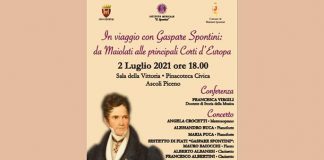 “In viaggio con Gaspare Spontini”, conferenza concerto alla Pinacoteca Civica di Ascoli