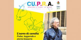 Cu.p.r.a Festival, Antonio De Signoribus presenta il suo libro “L’uovo di cavalla”