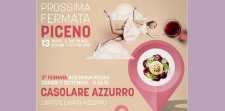 Prossima Fermata Piceno, appuntamento il 2 settembre al “Casolare Azzurro” di Acquaviva