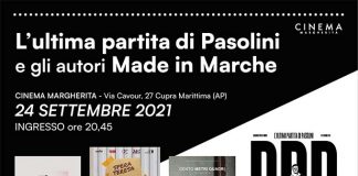 “L’ultima partita di Pasolini” e gli autori made in Marche il 24 settembre al Margherita