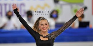 Pattinaggio artistico, la lamense Aurora Sclocchini 11° e 12° posto ai Campionati Europei