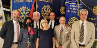 San Benedetto, festa di fine estate del Rotary Club: trionfa lo spirito di amicizia