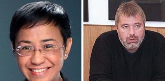 Il buon giornalismo contribuisce alla pace: Premio Nobel a Maria Ressa e Dmitry Muratov