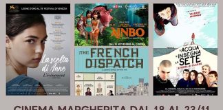 Cinema Margherita di Cupra, la programmazione dal 18 al 23 novembre