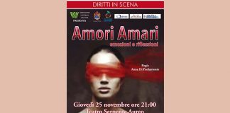 “Amori Amari” al Serpente Aureo per la Giornata internazionale contro la violenza sulle donne