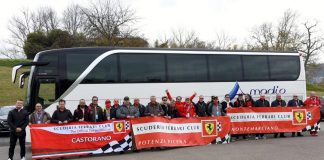 Trasferta al Mugello per la Scuderia Ferrari Club di Castorano