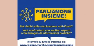 “Parliamone insieme”, la campagna informativa Covid di Regione e Asur parte dai capoluoghi di provincia