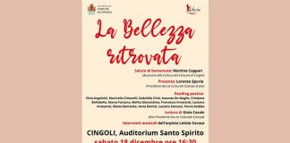 “La Bellezza ritrovata”, a Cingoli un reading poetico dell’Associazione Euterpe