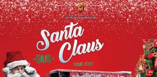 Ascoli, il “Santa Claus Bus” arriva in Piazza del Popolo