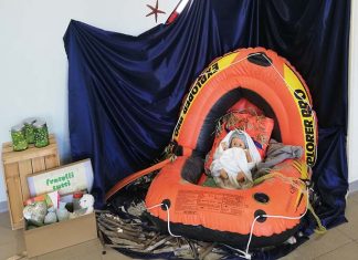 Scuola Curzi, un presepe dedicato ai bambini migranti bloccati in Bielorussia