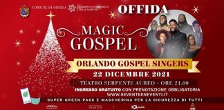 Offida, gli Orlando Gospel Singers in concerto il 22 dicembre al Serpente Aureo