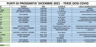 Area Vasta 5, punti di prossimità per le terze dosi dei vaccini anti Covid