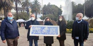 San Benedetto, “L’Antico e la Palme” dona all’amministrazione un’opera in ceramica di Enzo Marinelli