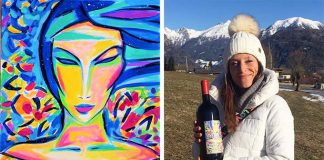 L’artista marchigiano Carlo Gentili firma un vino da collezione nel Brennero