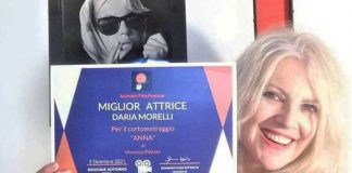 Daria Morelli miglior attrice al festival AnimArt grazie al corto “Anna” girato a Grottammare