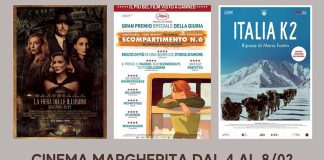 Cinema Margherita di Cupra, ecco i film in programma dal 4 all’8 febbraio