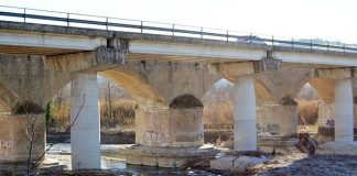 Ponte Ancaranese, sopralluogo congiunto delle Province di Ascoli e Teramo