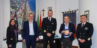 Il Comandante della Direzione Marittima di Ancona in visita dal sindaco Spazzafumo