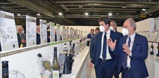 Il presidente Acquaroli al Vinitaly e al Sol di Verona: «Voglia di ripartenza»