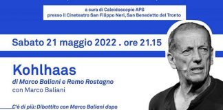 “Le idee restano”, Marco Baliani in scena con il monologo Kohlhaas al CineTeatro San Filippo Neri