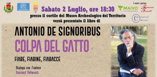 Biblioteca d’Autore, Antonio De Signoribus presenta “Colpa del gatto” nel Borgo Medievale di Marano