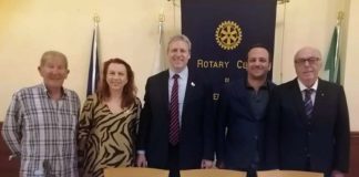 Il Rotary Club di San Benedetto ospita il passaggio del martelletto del neopresidente di San José Noreste