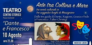 “Dante e Francesco”, il 10 agosto spettacolo nel centro storico di Massignano