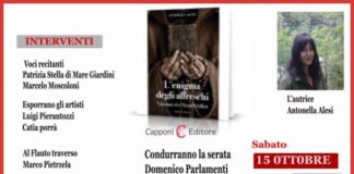 Alchimie d’Arte presenta il libro “L’enigma degli affreschi” di Antonella Alesi a Palazzo dei Capitani