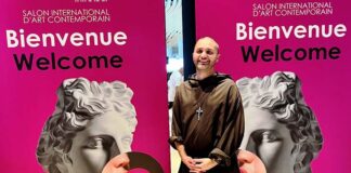Rotella, le opere di Frà Jonathan Galluzzi alla Fiera Internazionale di Arte Contemporanea di Parigi