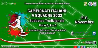San Benedetto, torna il campionato a squadre di Subbuteo Tradizionale