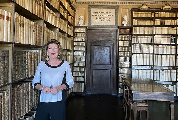 2023-02-13_contessa Olimpia Leopardi nella Biblioteca